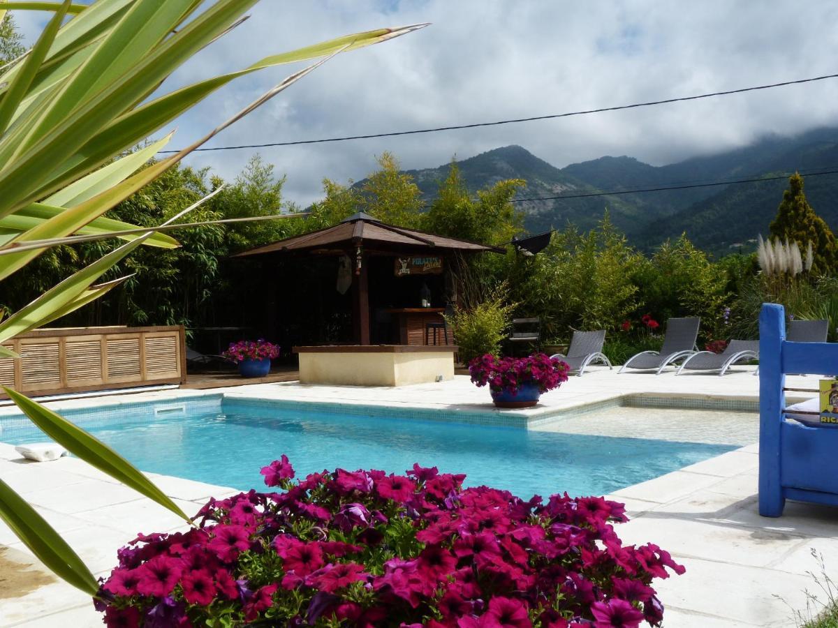 Les Bambous B&B Levens Extérieur photo