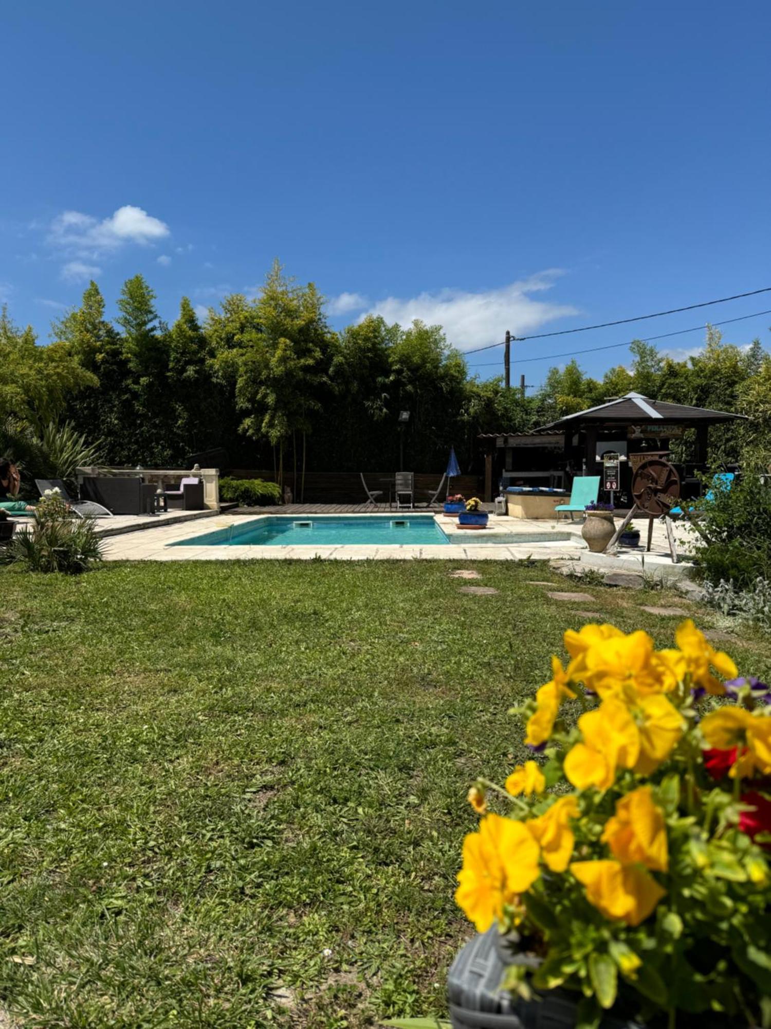 Les Bambous B&B Levens Extérieur photo